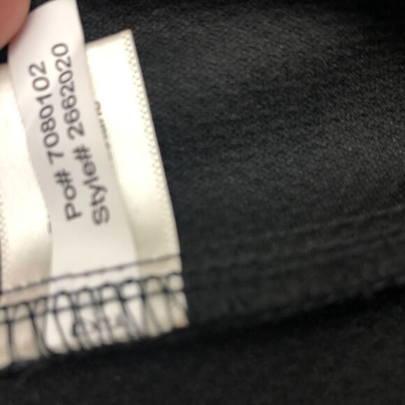 Vintage Boston Proper Women's Black High Low Skirt With Lace Hem Size Medium - Picture 7 of 10